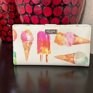 Kate Spade NWT Cedar Street Ice Pop Stacy Wallet